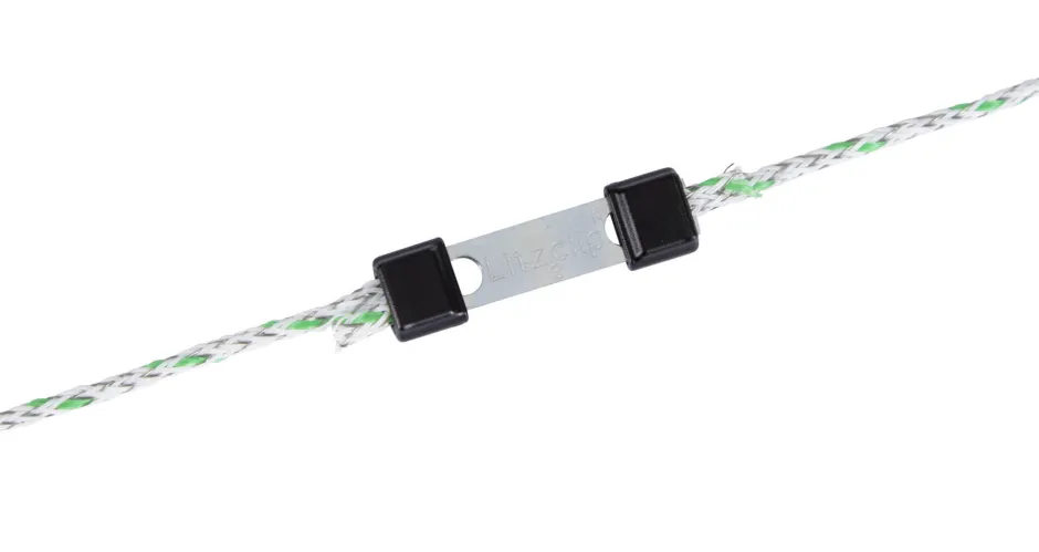 AKO Premium Ultra Weidezaunlitze, Länge 400 m, Ø 2,5 mm, weiß/grün