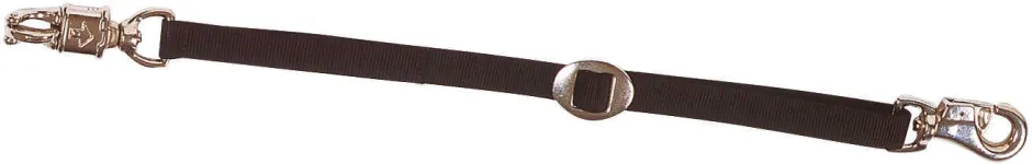 Anbindestrick für Anhänger, Länge 78 cm, schwarz