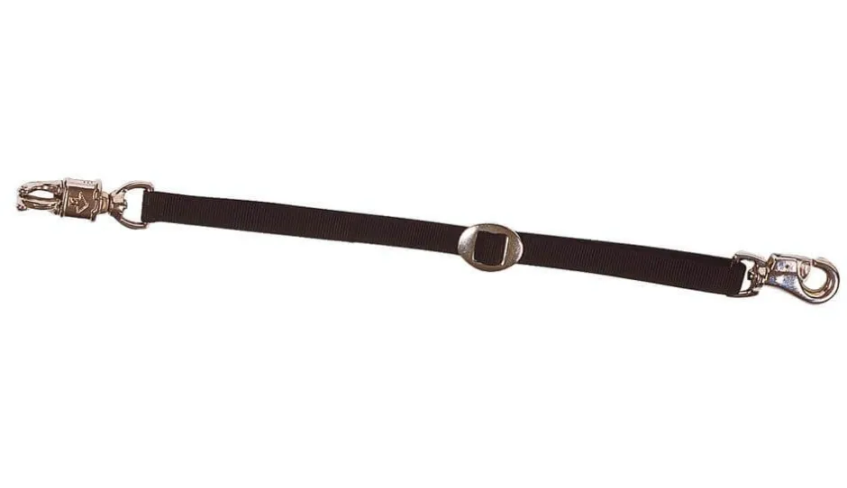 Anbindestrick für Anhänger, Länge 78 cm, schwarz