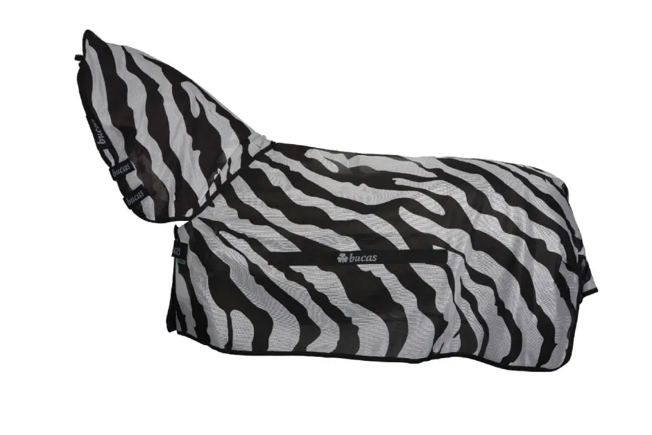 BUCAS Buzz-Off Fliegendecke Zebra Full-Neck
