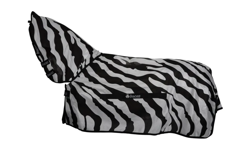 BUCAS Buzz-Off Fliegendecke Zebra Full-Neck