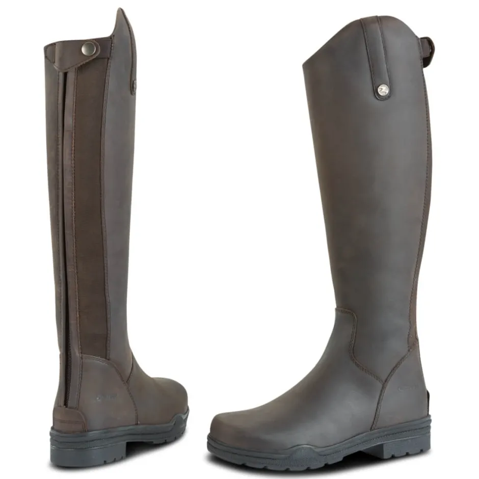BUSSE Winter-Reitstiefel NORWICH, pure wool, braun