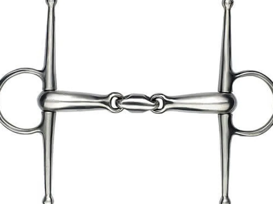 FEELING Knebeltrense Anatomic satinierter Edelstahl