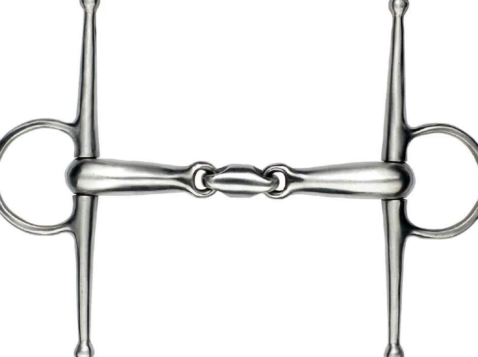 FEELING Knebeltrense Anatomic satinierter Edelstahl