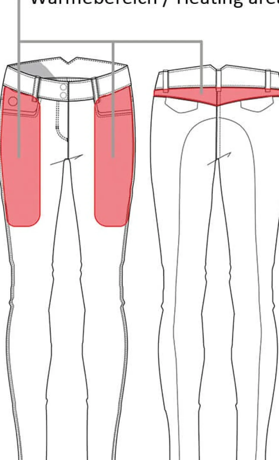 HKM Heizreithose -Keep Warm- Style Silikon-Vollbesatz