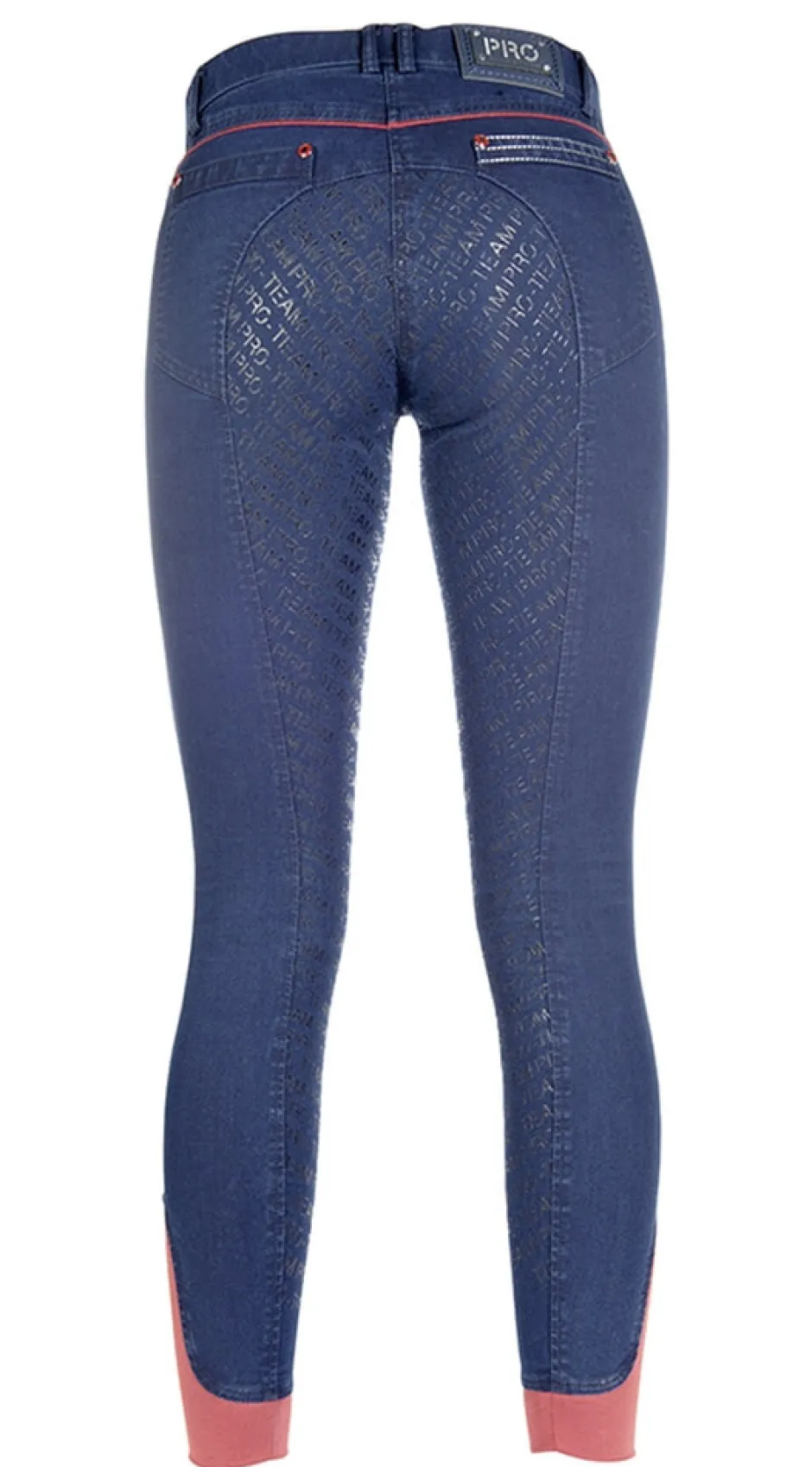 HKM PRO-TEAM Reithose -Performance Jeggings- Silikon-Vollbesatz