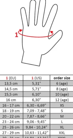 HKM Reithandschuh -Softshell-