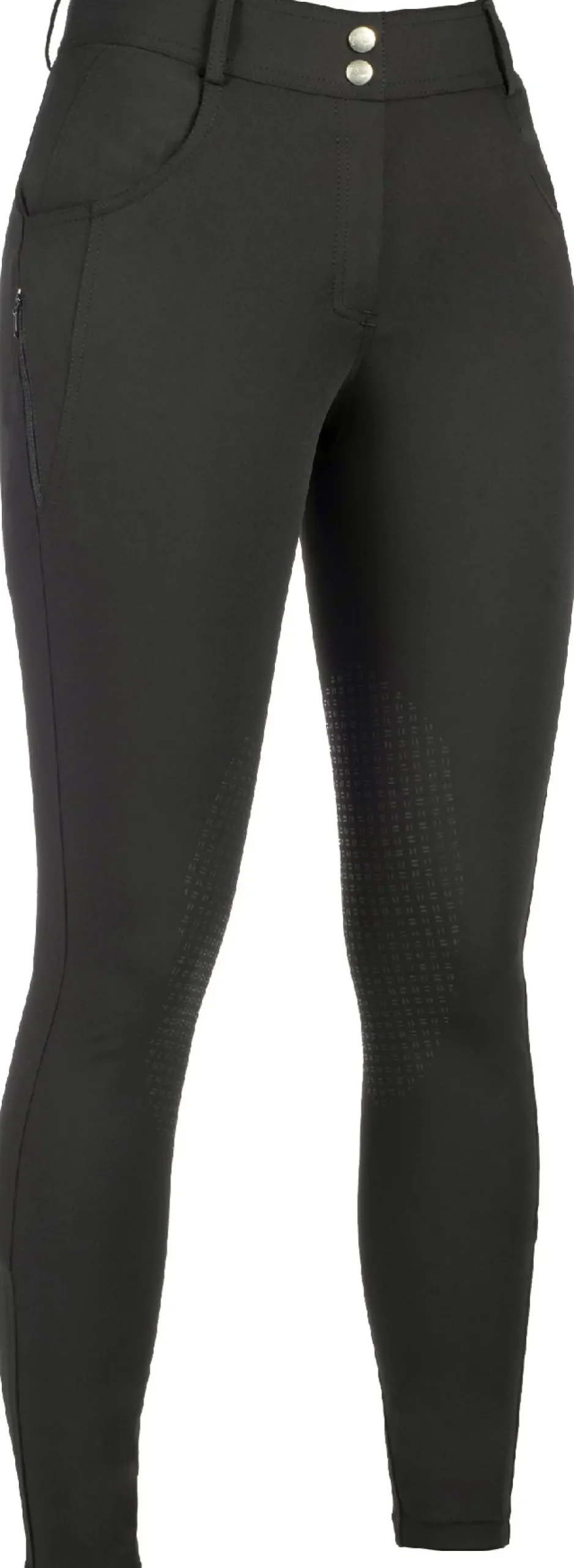 HKM Reithose -Ari Mid Rise- Silikon-Kniebesatz