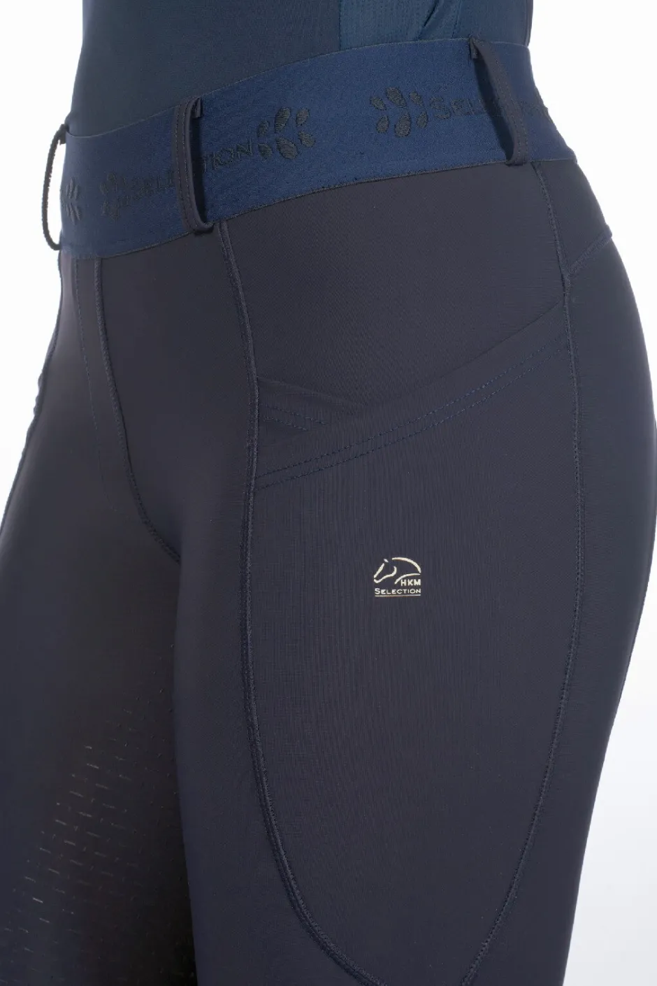 HKM SELECTION Reitleggings -Aruba- Silikon-Vollbesatz