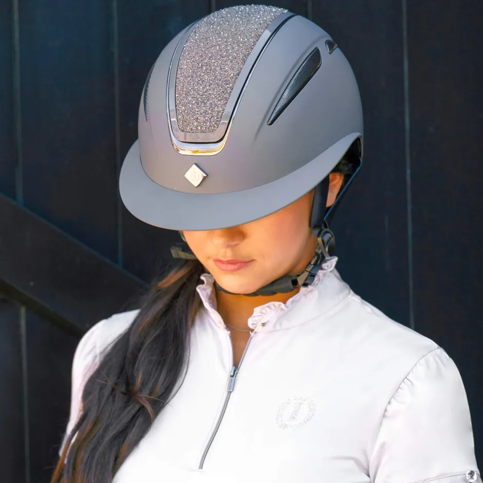 IMPERIAL RIDING Reithelm IRHOlania Deluxe big visor