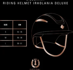 IMPERIAL RIDING Reithelm IRHOlania Deluxe small visor