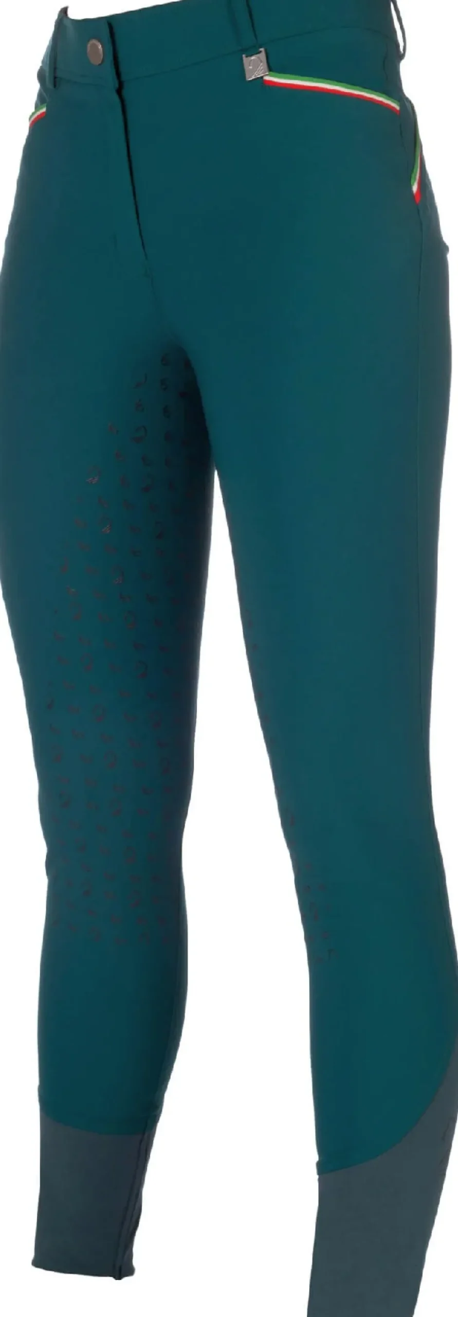 Lauria Garrelli by HKM Reithose -Livigno Sportive- Silikon-Vollbesatz
