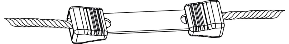 Litzenverbinder Litzclip 3 mm