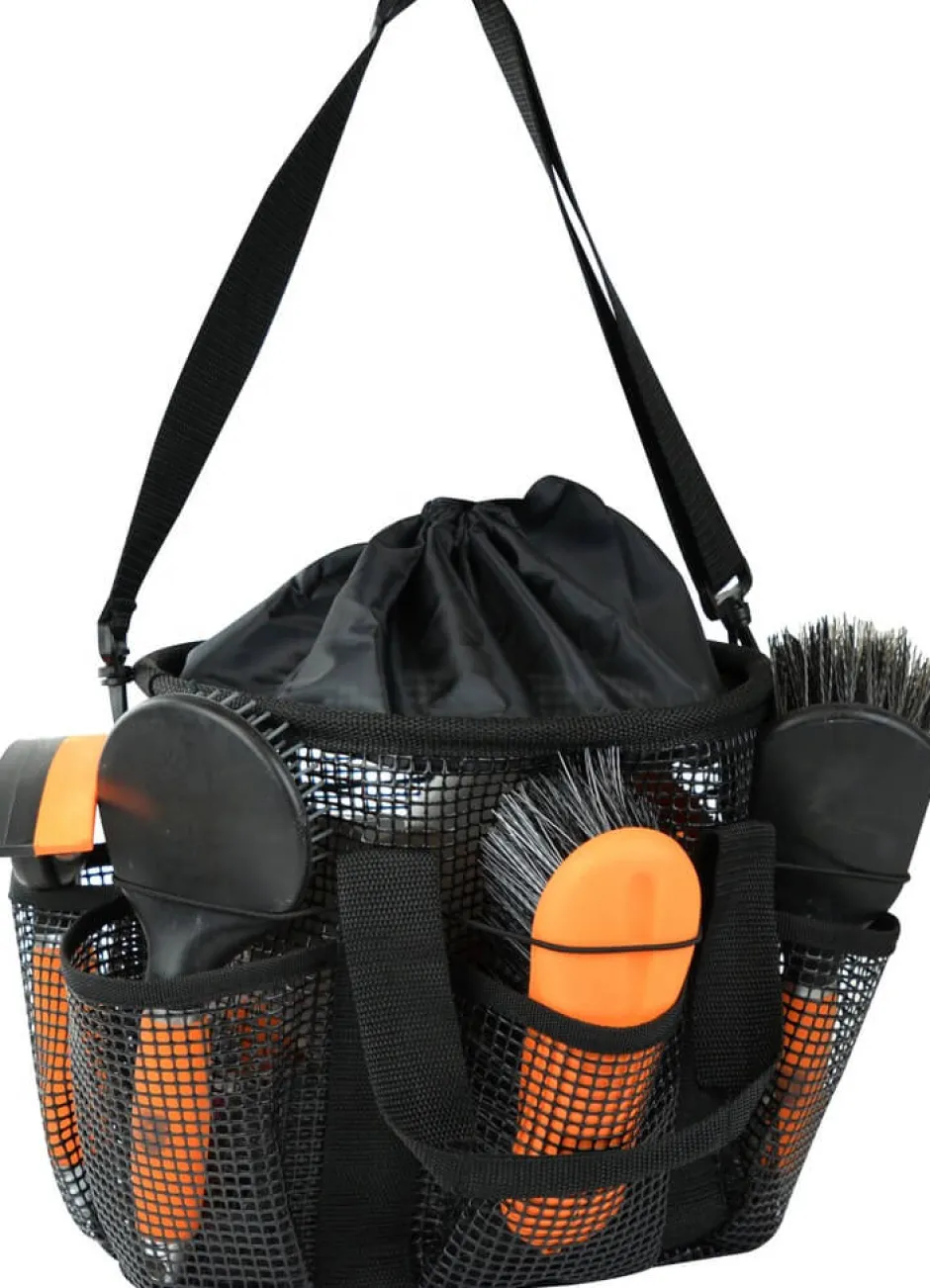 Multipocket „Air“ Putztasche, L 27 x B 18 x H 25 cm, schwarz