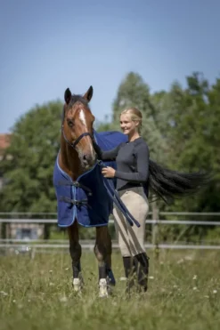 RIDING WORLD „Club“ Halfter und Anbindestrick Set