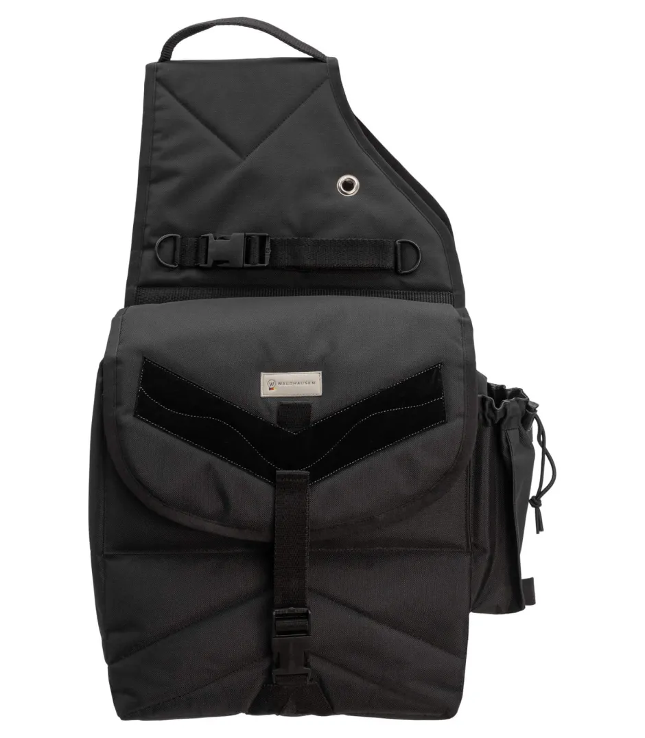 WALDHAUSEN Doppel-Packtasche Premium, schwarz