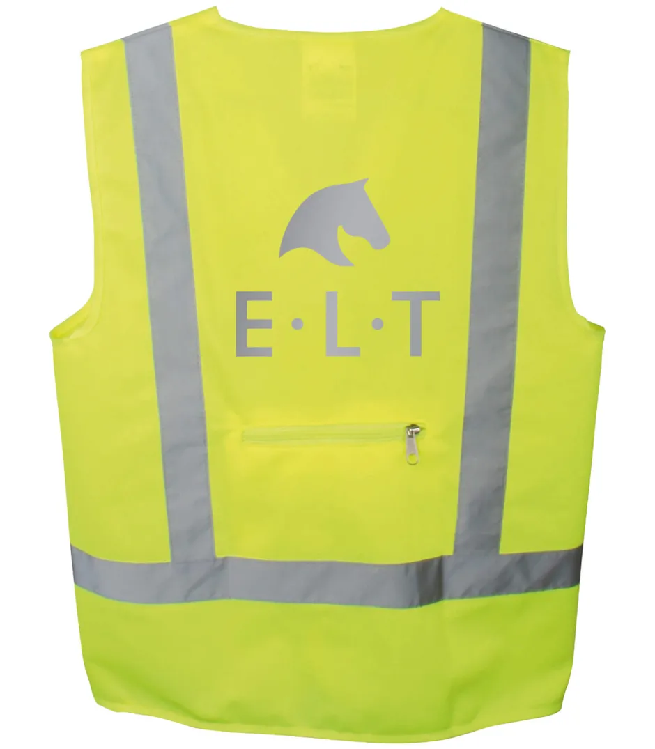 WALDHAUSEN ELT REFLEX Weste, Erwachsene, neon gelb